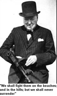 Mr. Churchill's favorite gun